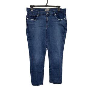 Levi Jean Blue Classic Straight 5 Pocket Style Womans 36X30